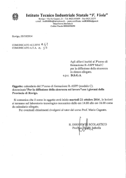 0057 calendario corso R-ASPP - IIS Viola Marchesini Rovigo