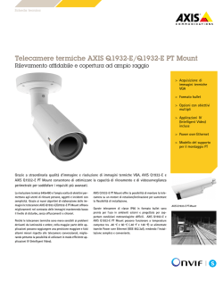 Telecamere termiche AXIS Q1932-E/Q1932