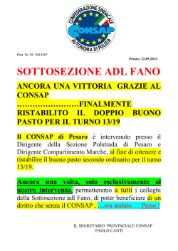 SOTTOSEZIONE ADL FANO