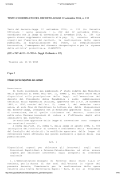 Legge n. 164/2014 - Studio Tecnico Luchetti