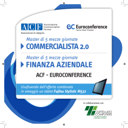 commercialista 2.0 finanza aziendale