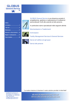 For EXPO 2015 - GLOBUS General Service