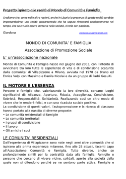 Progetto di MCF