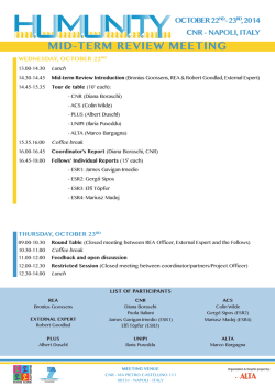 MID-TERM REVIEW MEETING