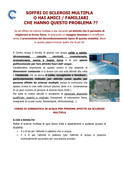 Lettera sm - Centro Acqua