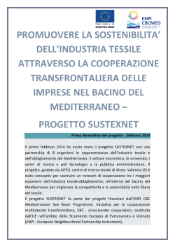 PROGETTO SUSTEXNET