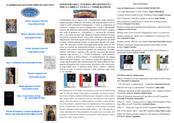 Brochure ministero interno XXXI assemblea Anci