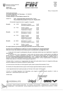 Campionati Italiani Assoluti Indoor - Torino, 4
