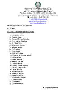 ISTITUTO COMPRENSIVO STATALE &ldquo;ARTURO