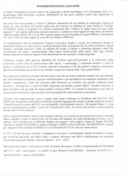 Articolo Monitoraggio