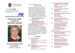 Giornata Ciampoli 9-12.14_Programma - DISG