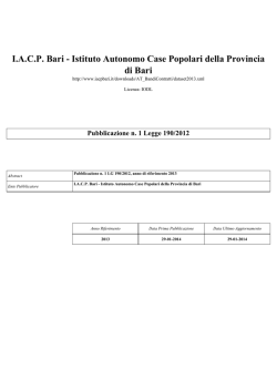 anno di riferimento 2013 (PDF)