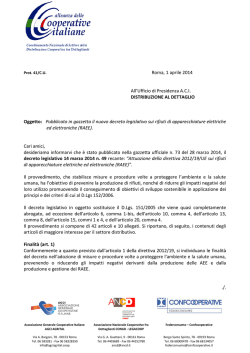 RAEE - Federconsumo