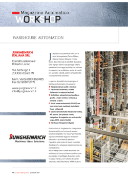 jungheinrich italiana - Logistica Management