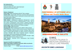IMMIGRAZIONE E SALUTE - Ordinedeimedicims.org