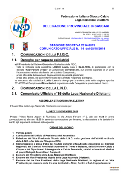 FIGC CU 14 - sgs turritana