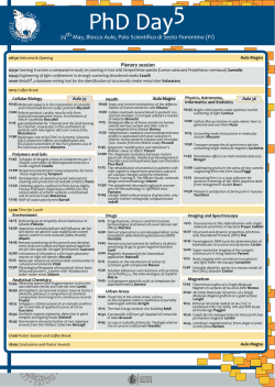 PhD day 5 Program - PhD-day5-2014