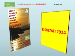 Festa Democratica del Lago 2013