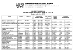 Autorizzazioni paesaggistiche