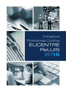 Corsi brevi e seminari 2015