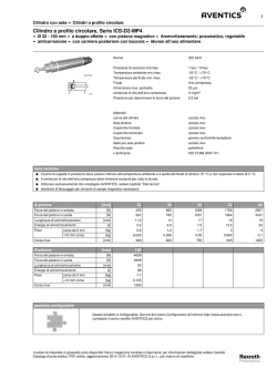 Cilindro a profilo circolare, Serie ICS-D2-MP4