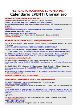 Festival Fotografico Europeo