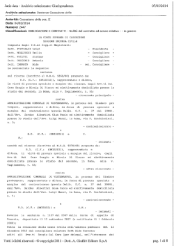 sentenza n. 2447-2014