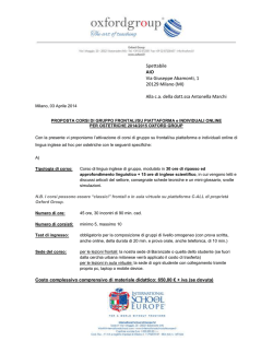 Convenzione A.I.O. 2014 2015 speciale corsi