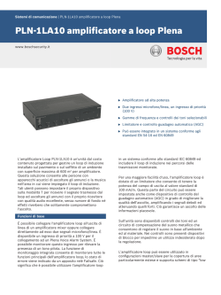 PLN‑1LA10 amplificatore a loop Plena