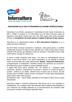 Bando concorso centenario