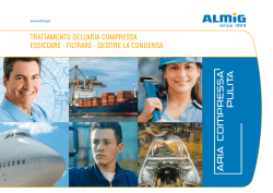 Catalogo trattamento aria ALMIG