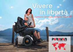 Carrozzine elettroniche intelligenti &rdquo;Classe PR&ldquo;