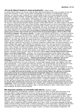 Cultura - Rifondazione Comunista Padova