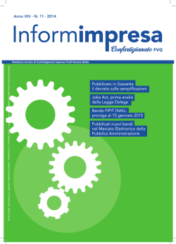 Pubblicato in Gazzetta il decreto sulle semplificazioni Jobs Act