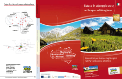 Estate in alpeggio 2015 nel Lungau salisburghese