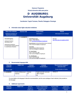 D AUGSBUR01 Universität Augsburg