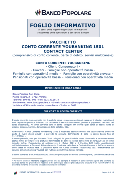 ContoCorrente YouBanking