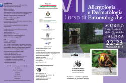 Programma - AAITO, Associazione Allergologi Immunologi
