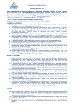 leggi il regolamento