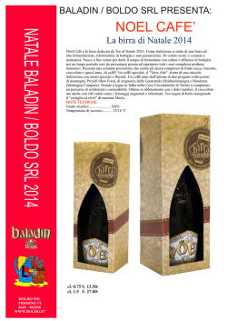 "Baladin" per celebrare il Natale