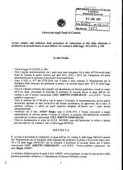 Universit&agrave; degli Studi di Catania