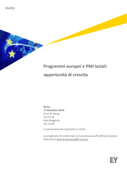 Programma - FASI.biz