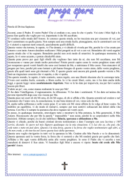 18.03.2014 - amapregaspera.it