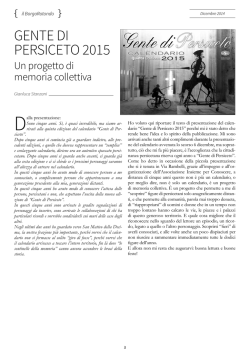 GENTE DI PERSICETO 2015 &bull; Gianluca Stanzani