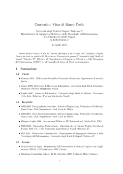 pdf, Italian - INFN Sezione di Napoli