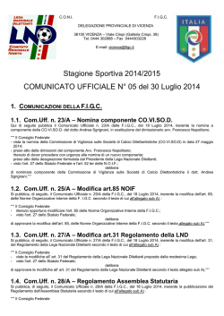 Com_N05 - FIGC Veneto