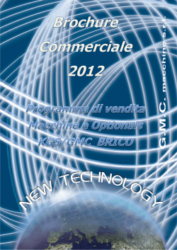 BROCHURE COMMERCIALE 2012 - BRICO ITA