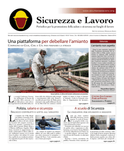 Scarica il pdf - Sicurezza e Lavoro
