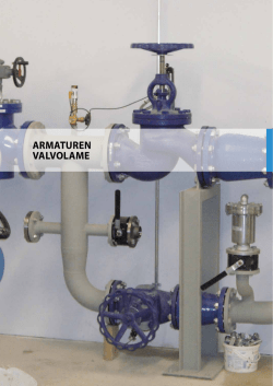 ARMATUREN VALVOLAME - bei TechnoAlpin &bdquo;water solutions&ldquo;