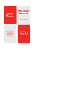Resinblock® Miniblock®